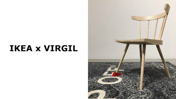 Ikea x Virgil Abloh - the blue carpet