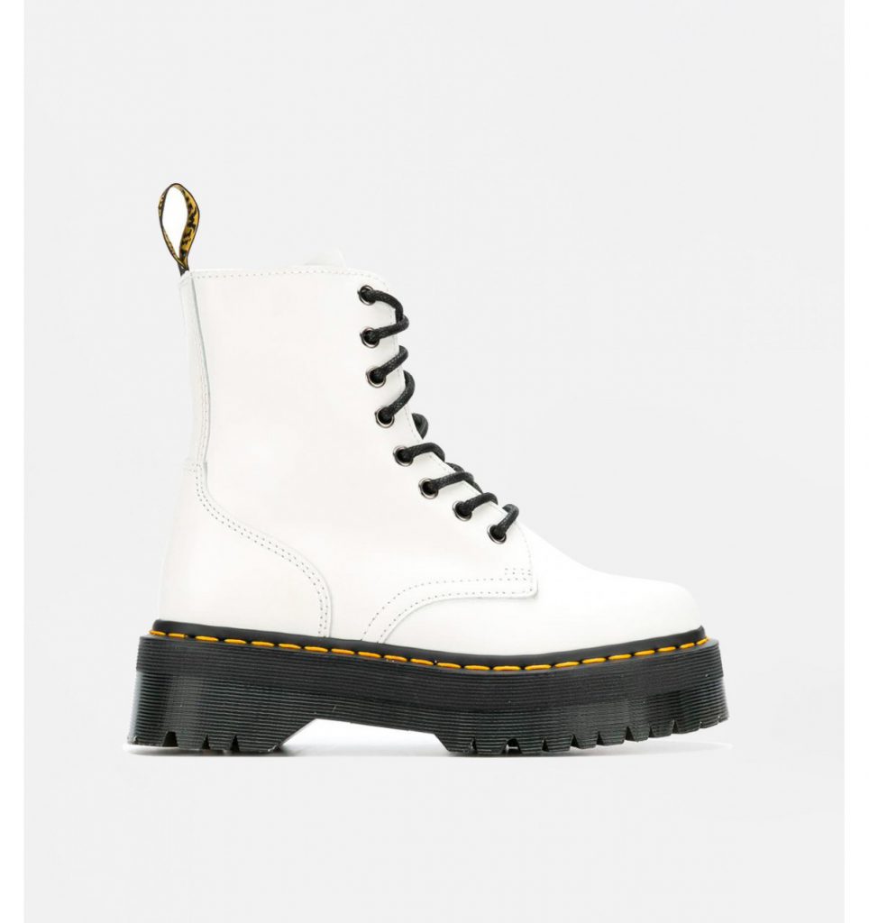 white canvas dr martens