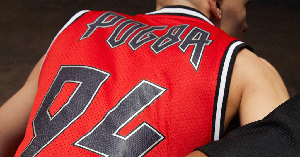 paul pogba basketball jersey