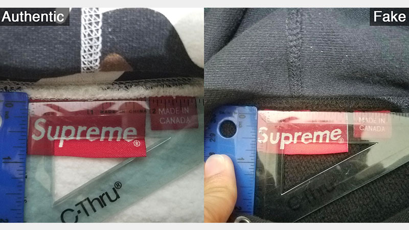 fake supreme pants