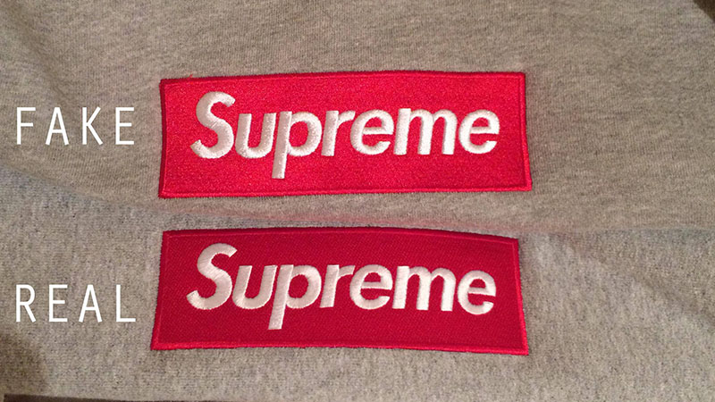 fake supreme sweater