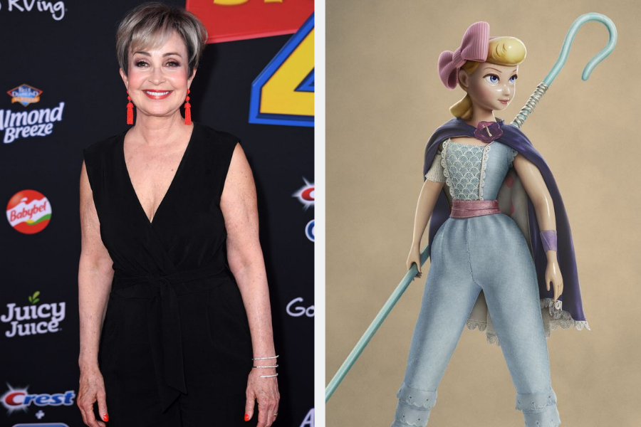 Annie 4 on Toy Story 4 red carpet Bo Peep