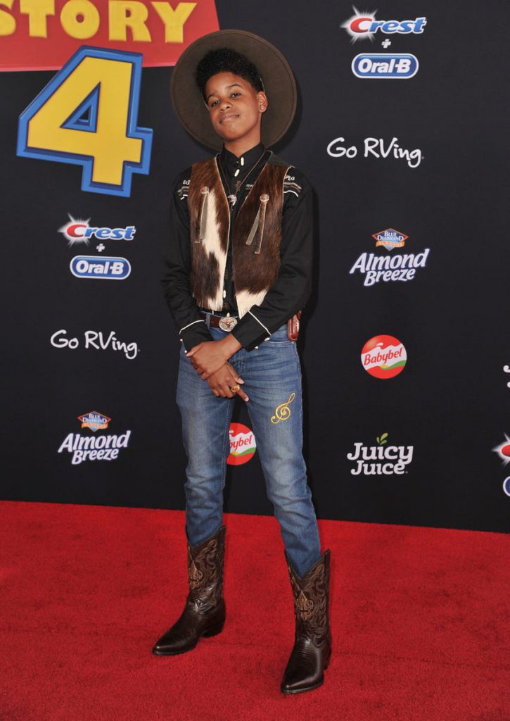 J.D. McCrary on toy story 4 red carpet