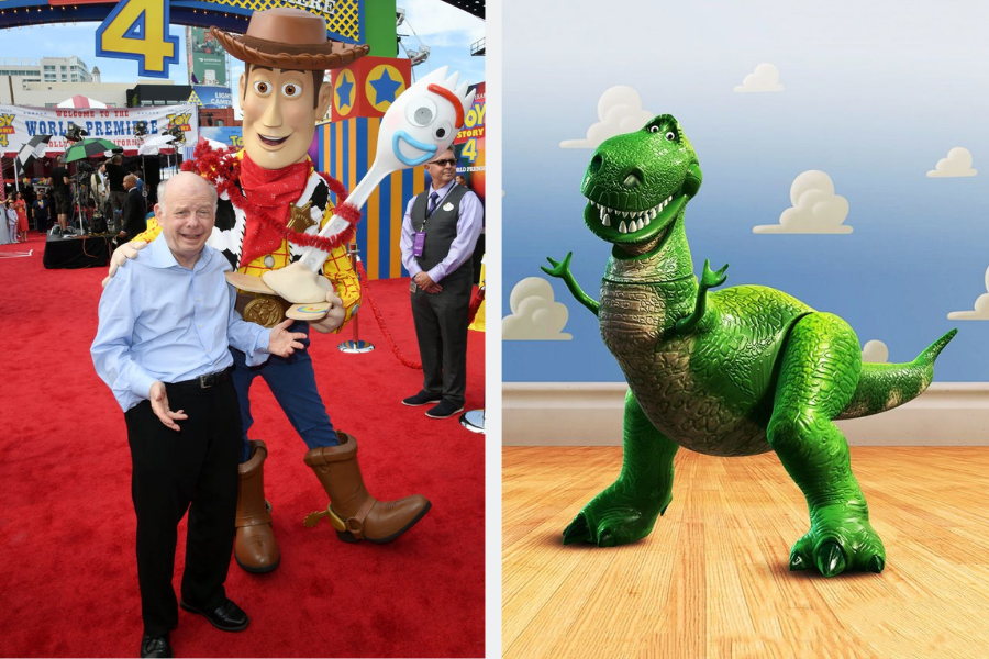 Wallace Shawn Toy Story 4 Red Carpet Rex