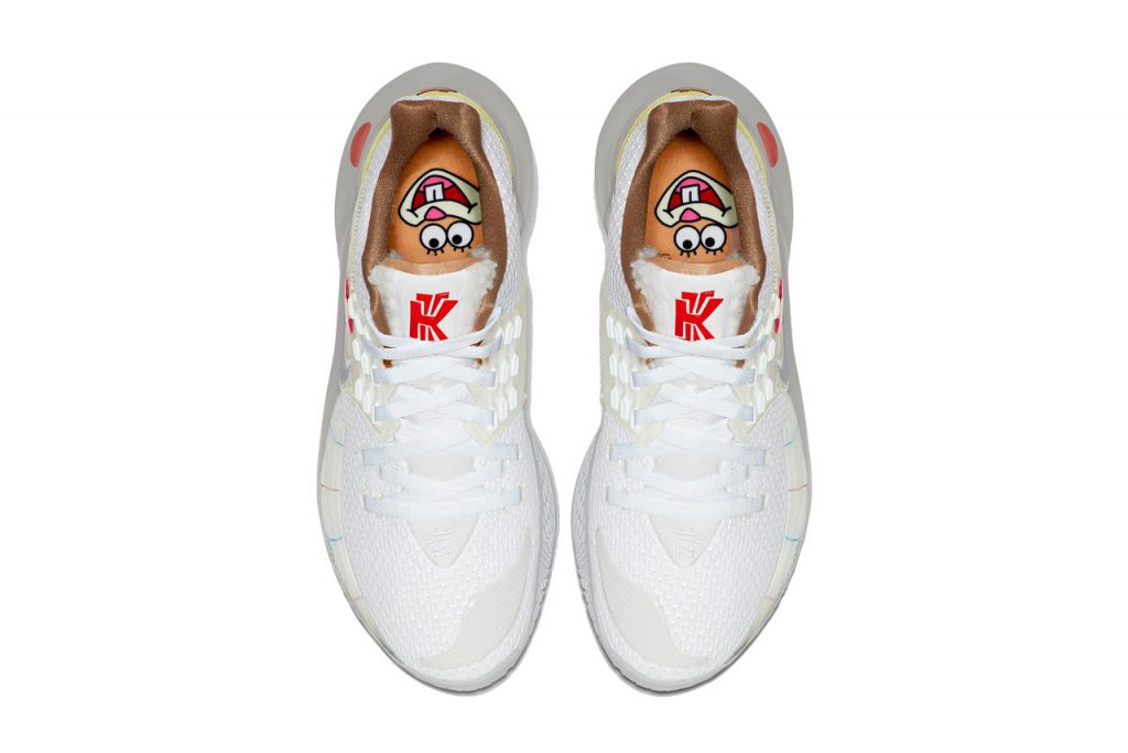 Sandy Cheeks sneaker on a white background