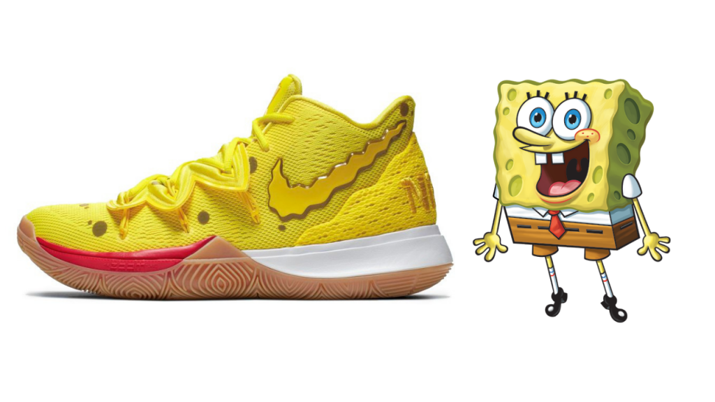 nike and spongebob