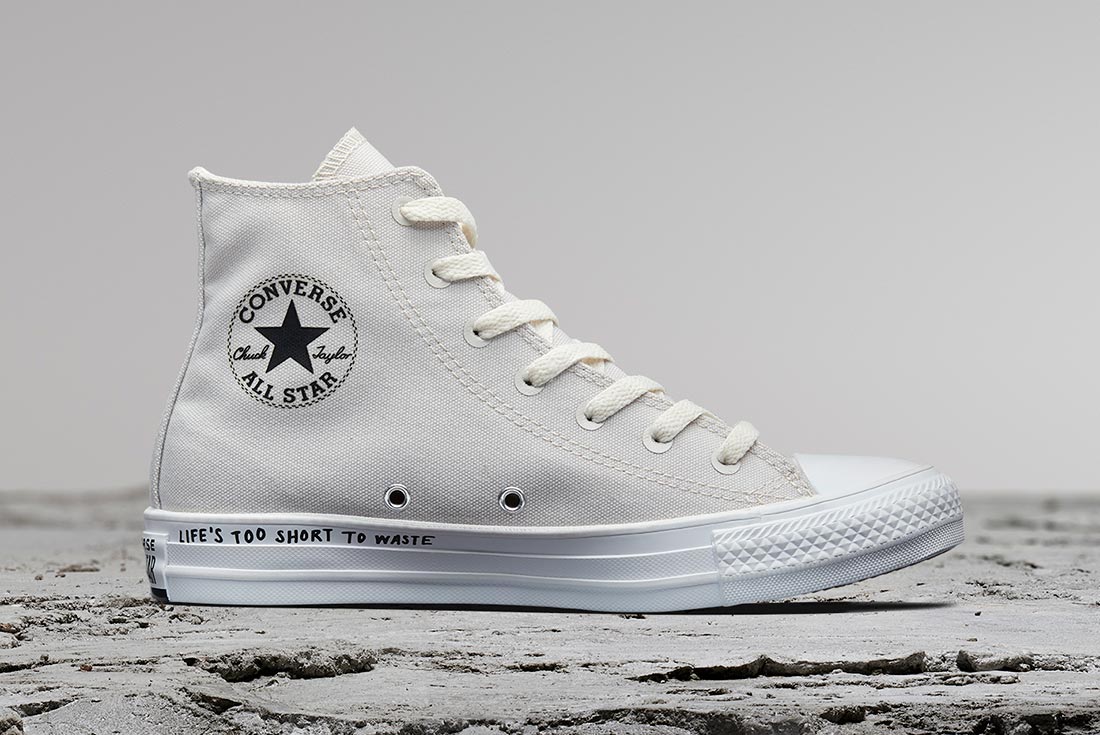 Fashion Inspiration and Discovery New Converse Collection Uses 11 Plastic Bottles per Pair Converse Pro Leather 170751C