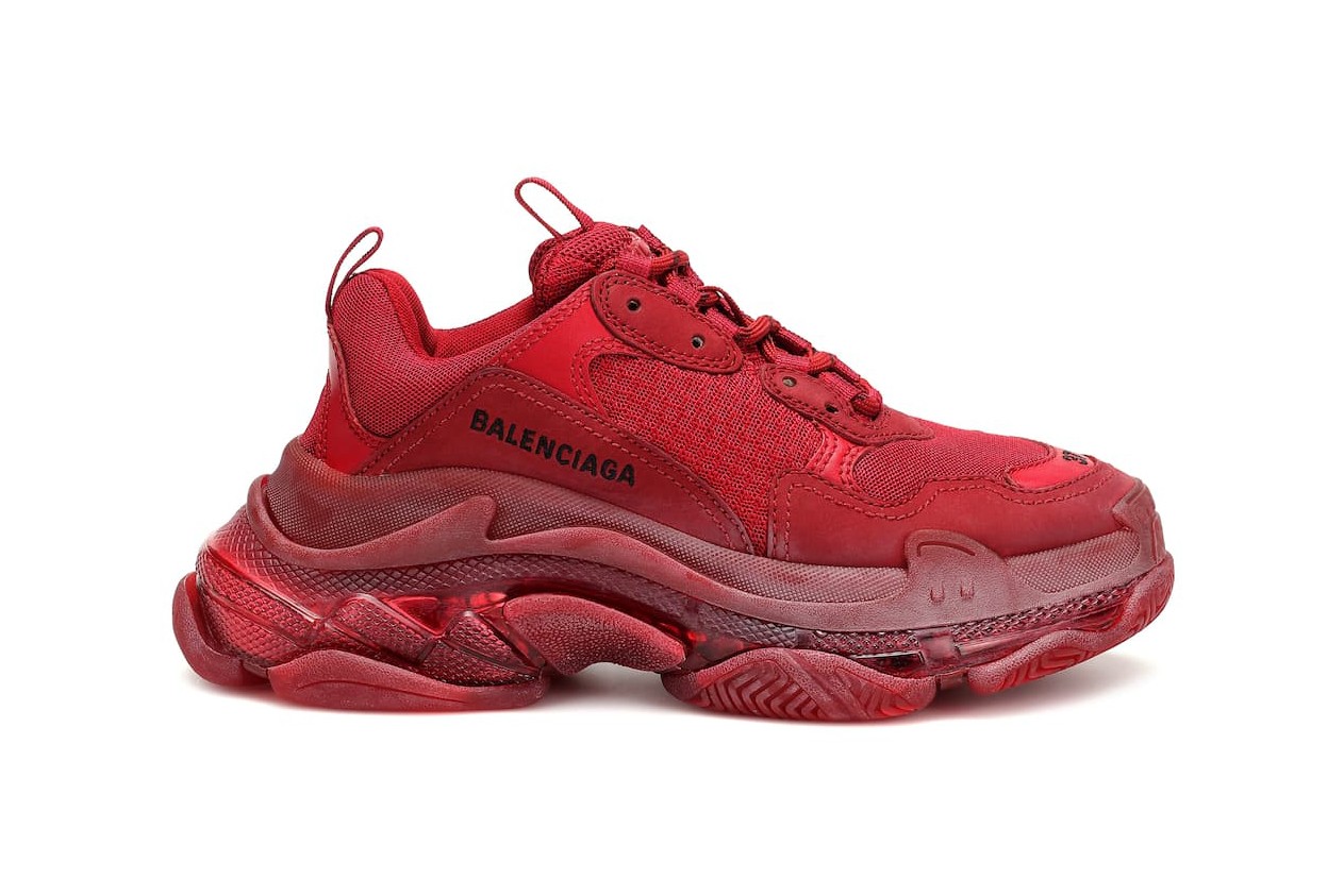 balenciaga shoe size on toe