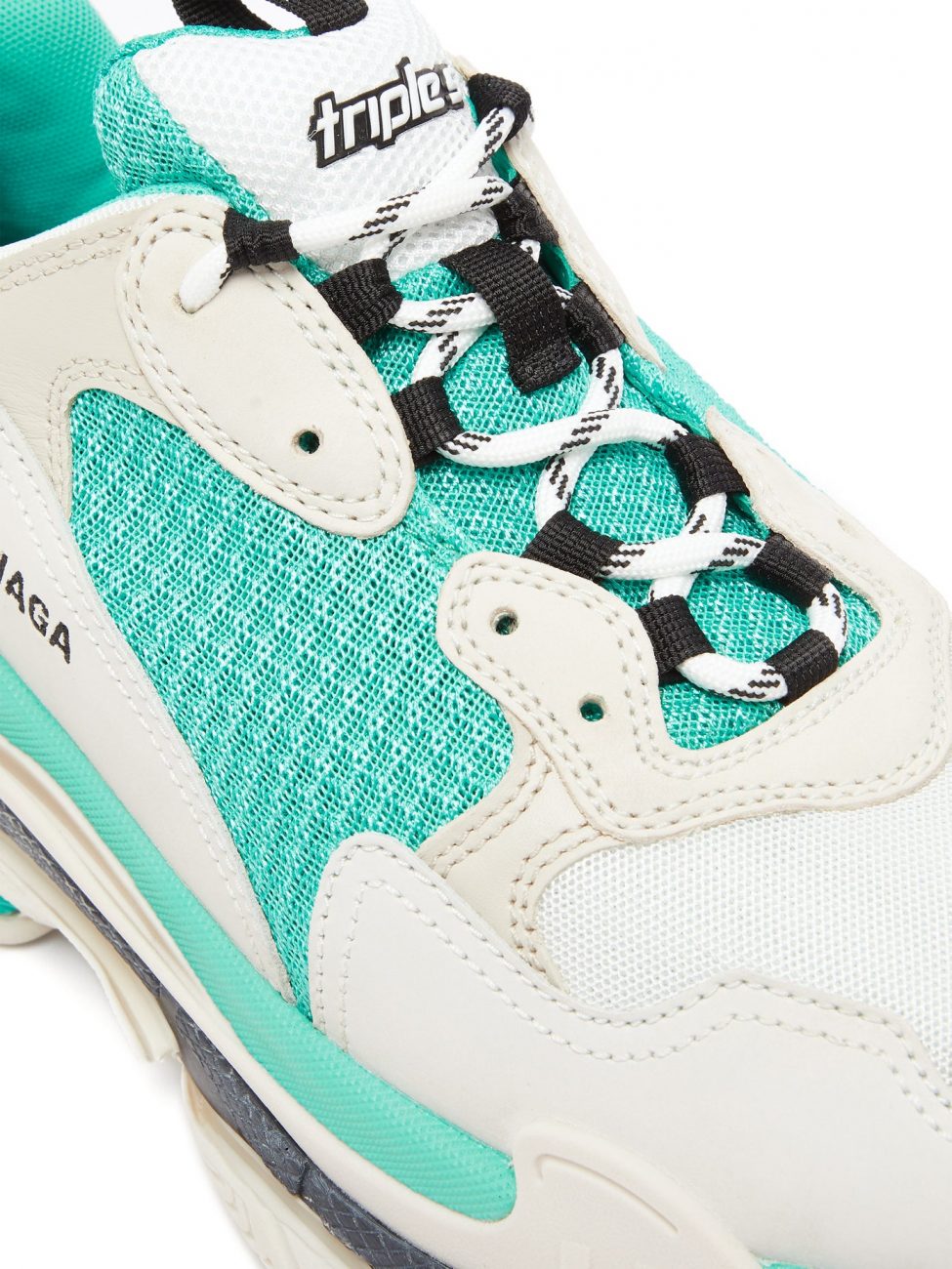 turquoise balenciaga sneakers