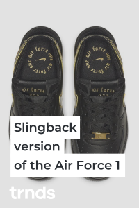 nike air force 1 slingback