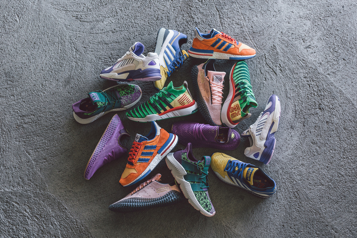 adidas dragon ball z collection