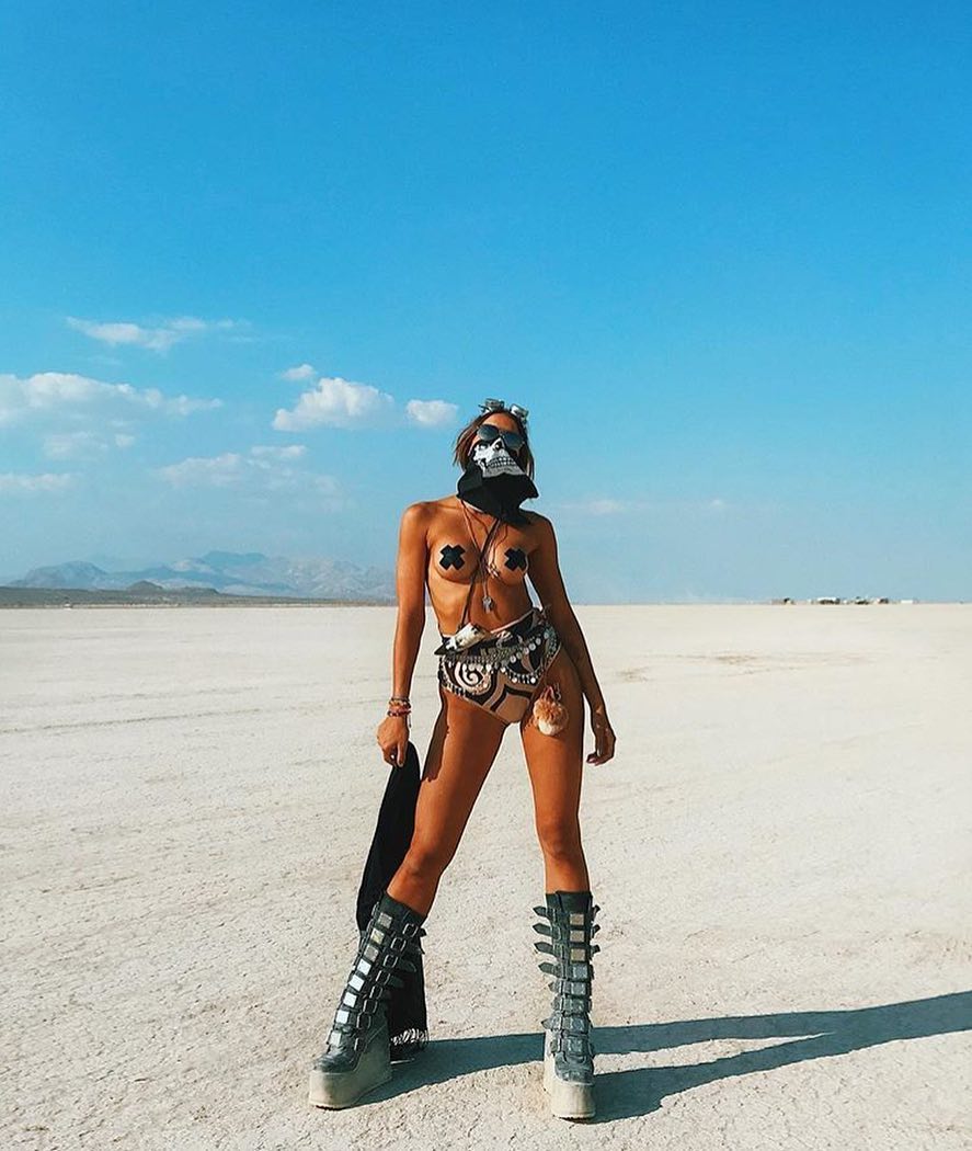 Sexy Burning Man Girls