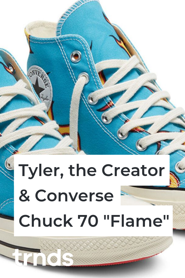 tyler the creator flame shoes