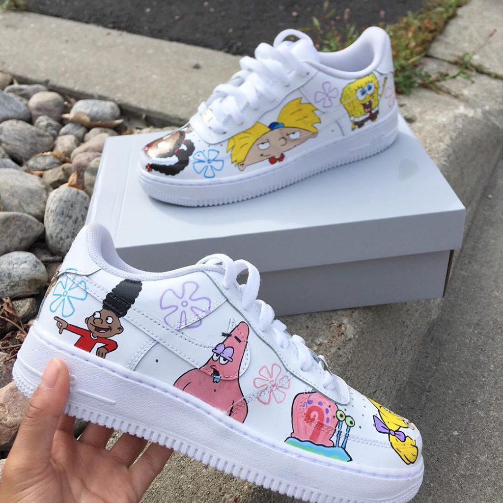 cartoon custom af1