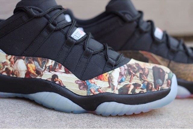 custom jordan 11s