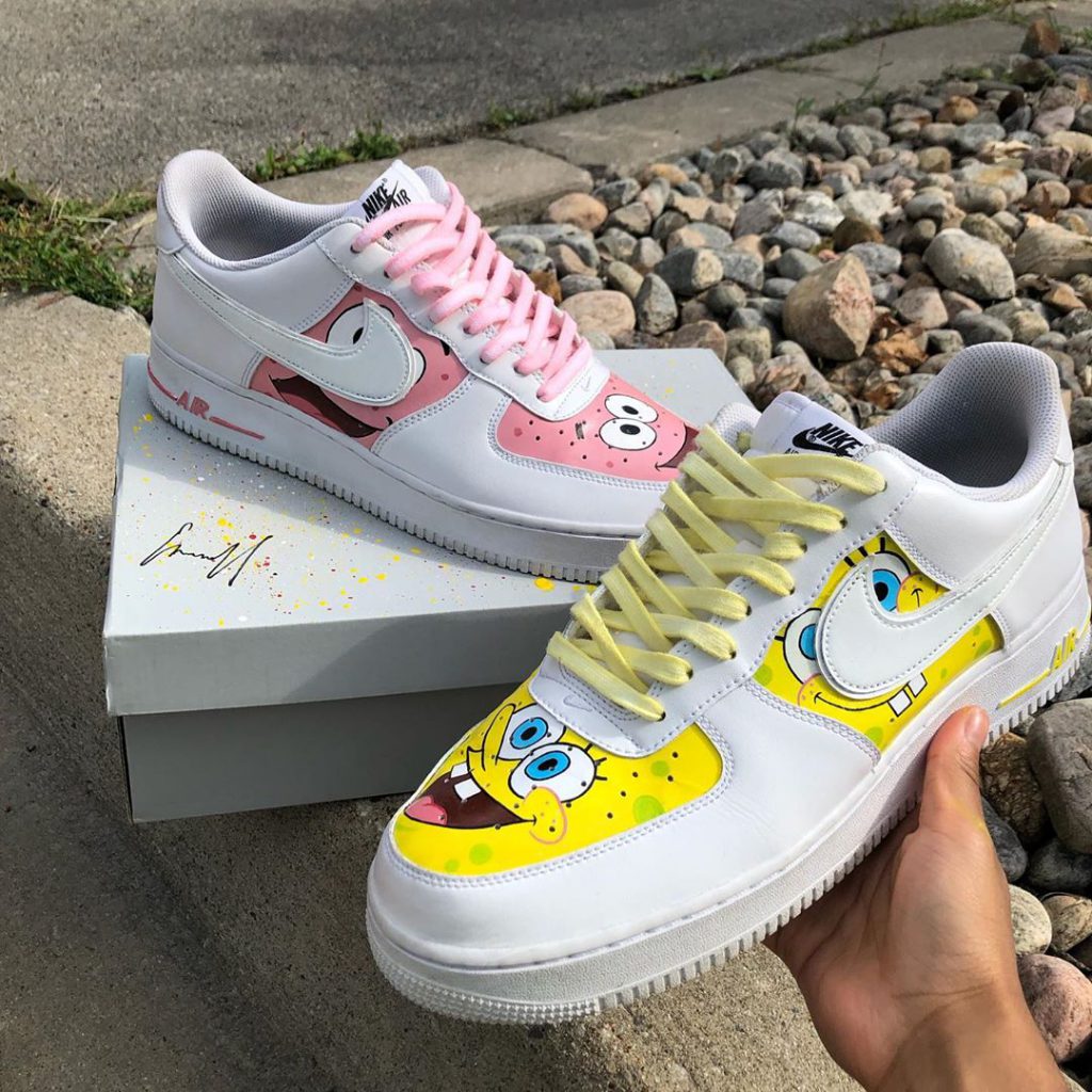 Spongebob-custom-sneaker