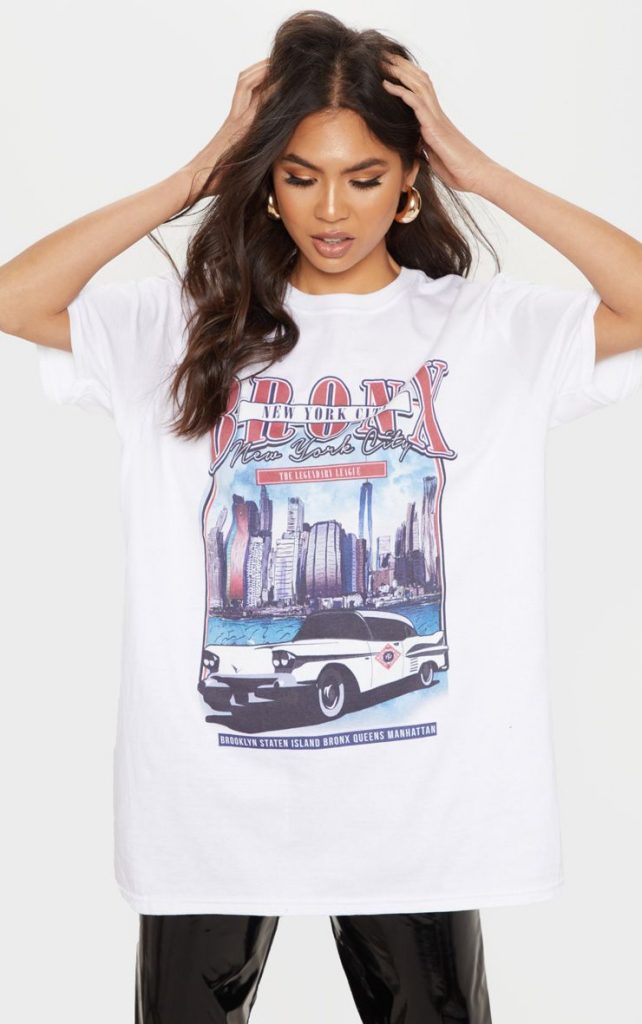 Vintage-police-oversized-t-shirt