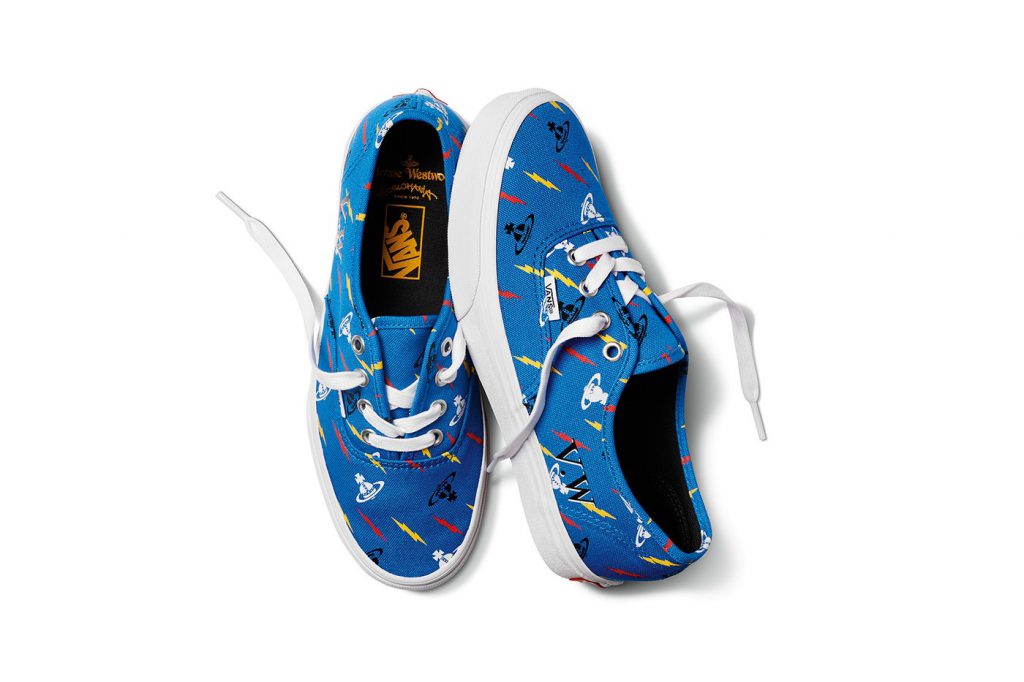 yellow vans with lightning bolt