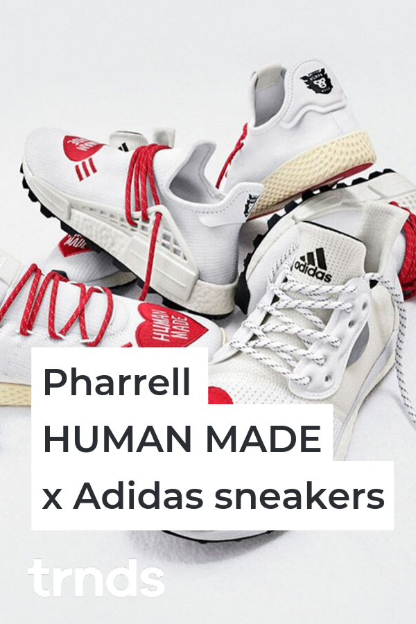 Complete Look at Pharrell HUMAN MADE x Adidas Sneakers - Fashion ...