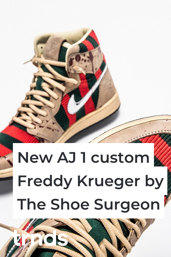 freddy krueger custom shoes