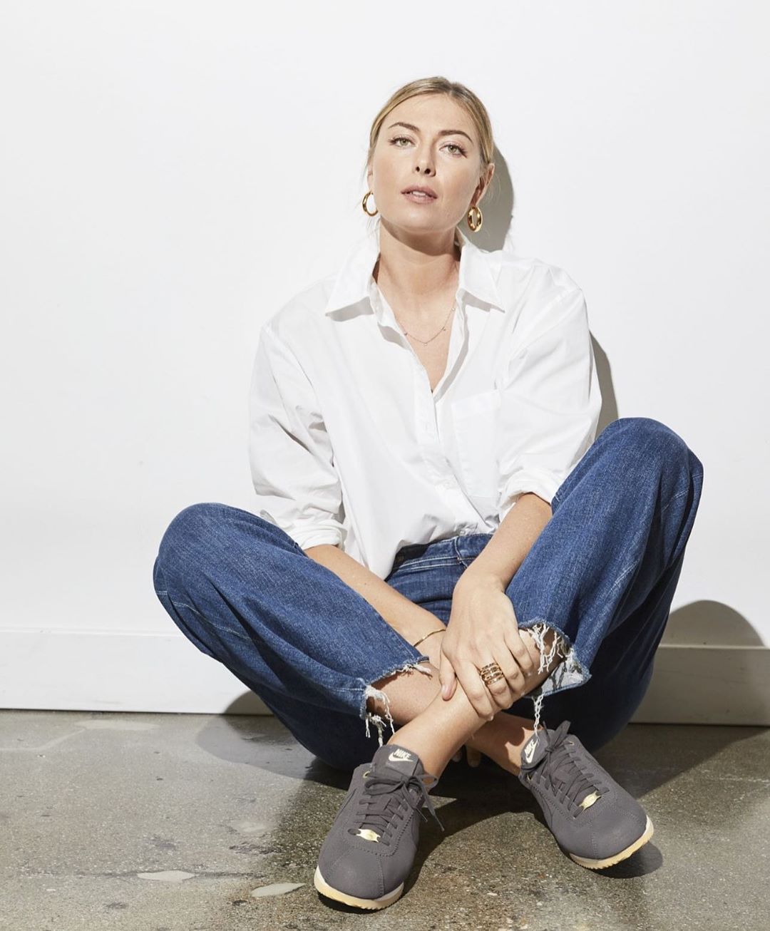 maria sharapova nike cortez