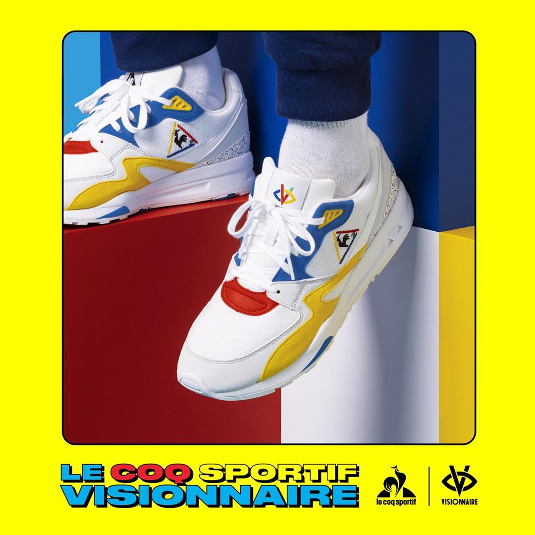 le coq sportif look shoes