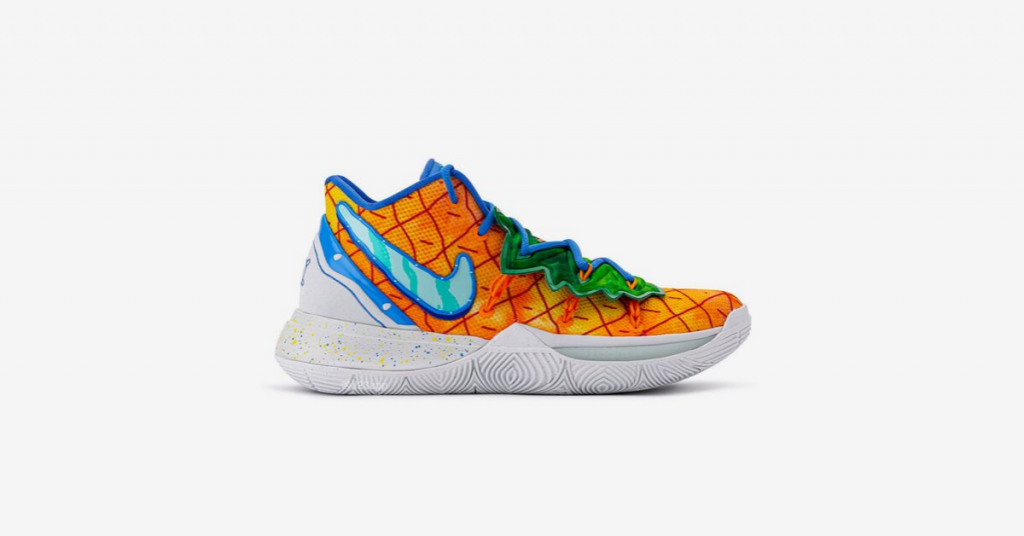 nike kyrie 5 spongebob pineapple house