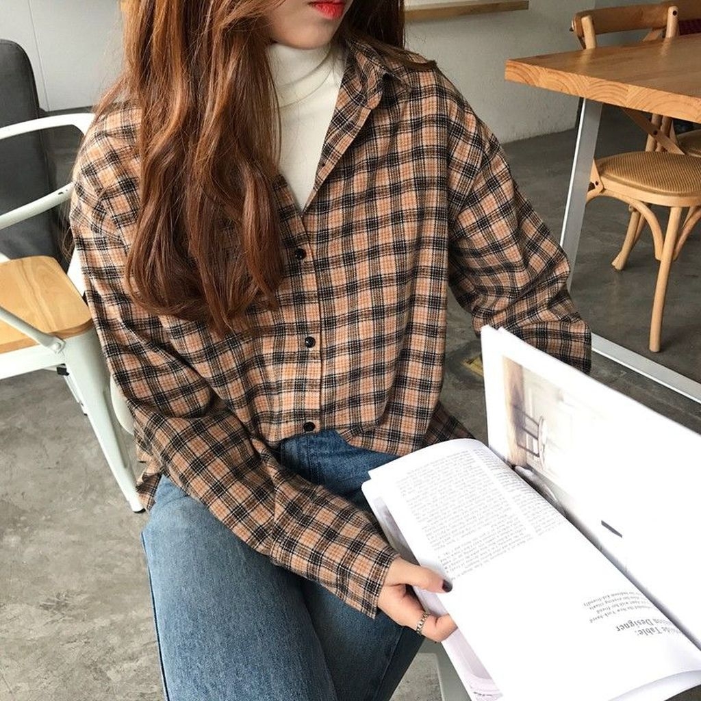 Vintage-flannel-trend-outfit