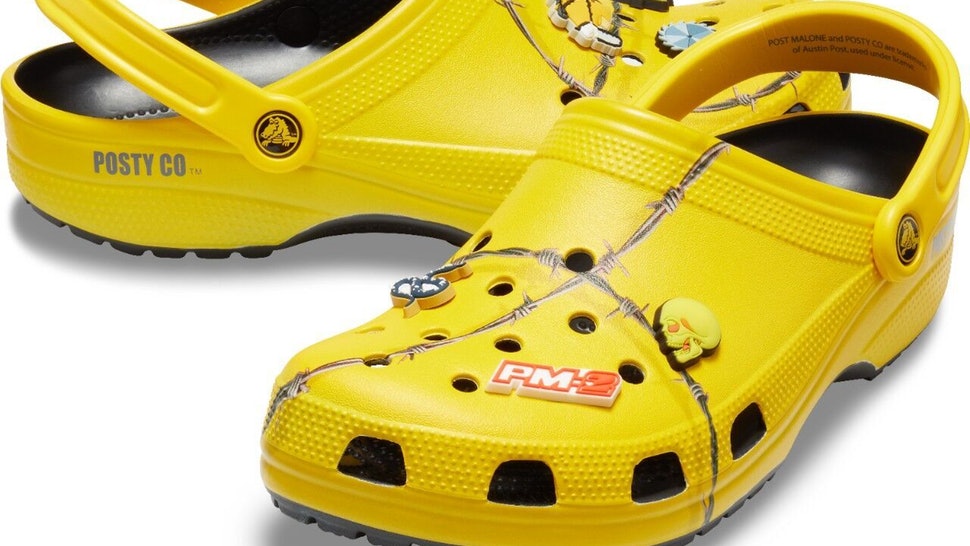 post malone collab with crocs