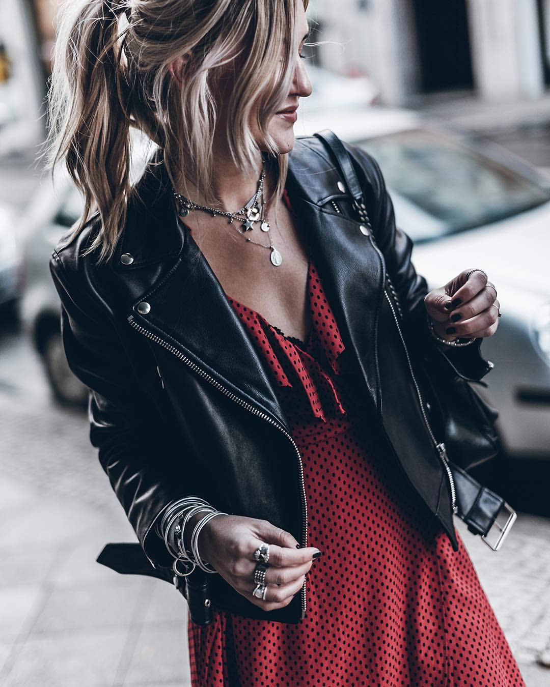 black jacket outfit womens