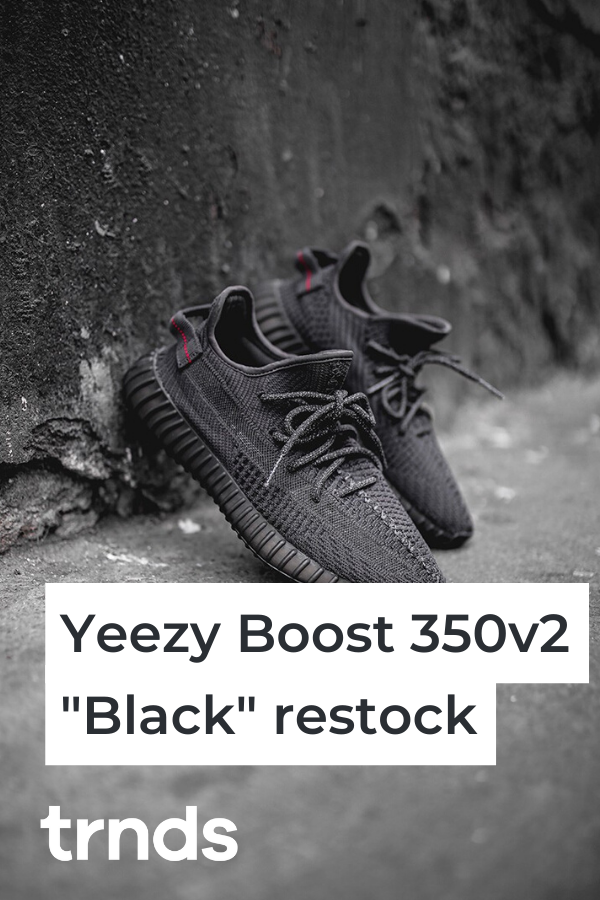 The Yeezy Boost 350 v2 “Black” returns on Black Friday! - Fashion ...