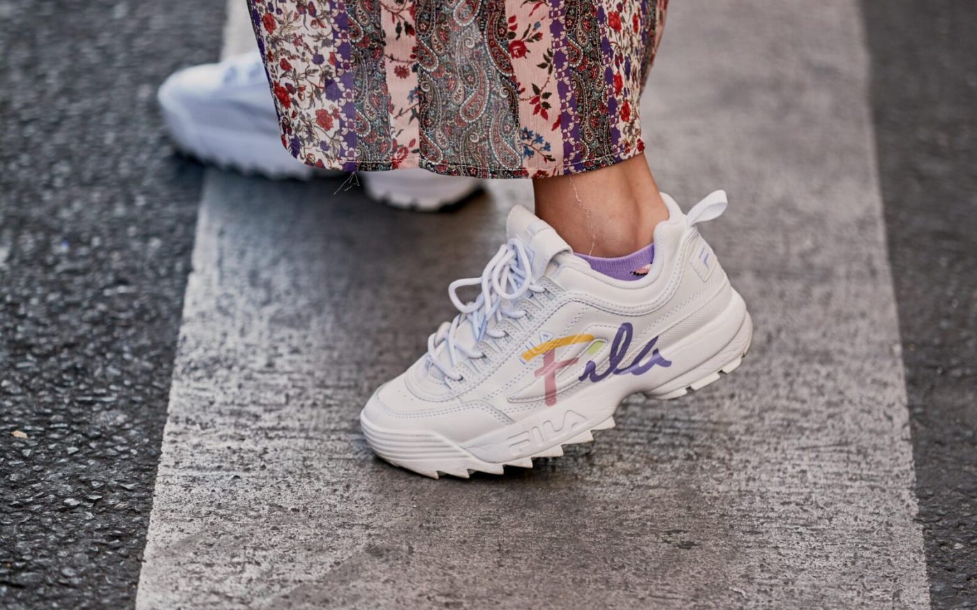 Fila-Disruptor-Ii-Script-White-and-Dress