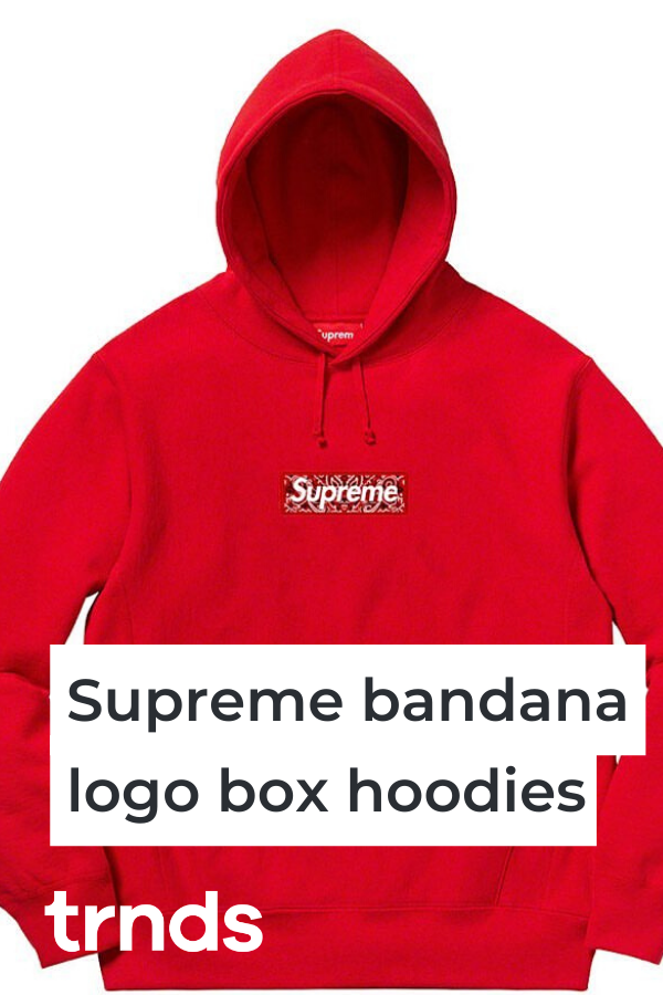 First Look at Supreme Bandana Box Logo Hoodies and Beanies - Best 