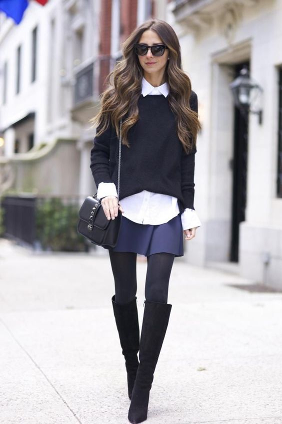 Shorts-in-winter-outfit