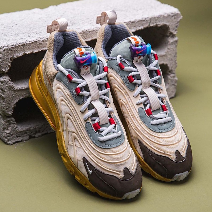 Travis Scott X Nike Air Max 270 React Full Look And Release Details