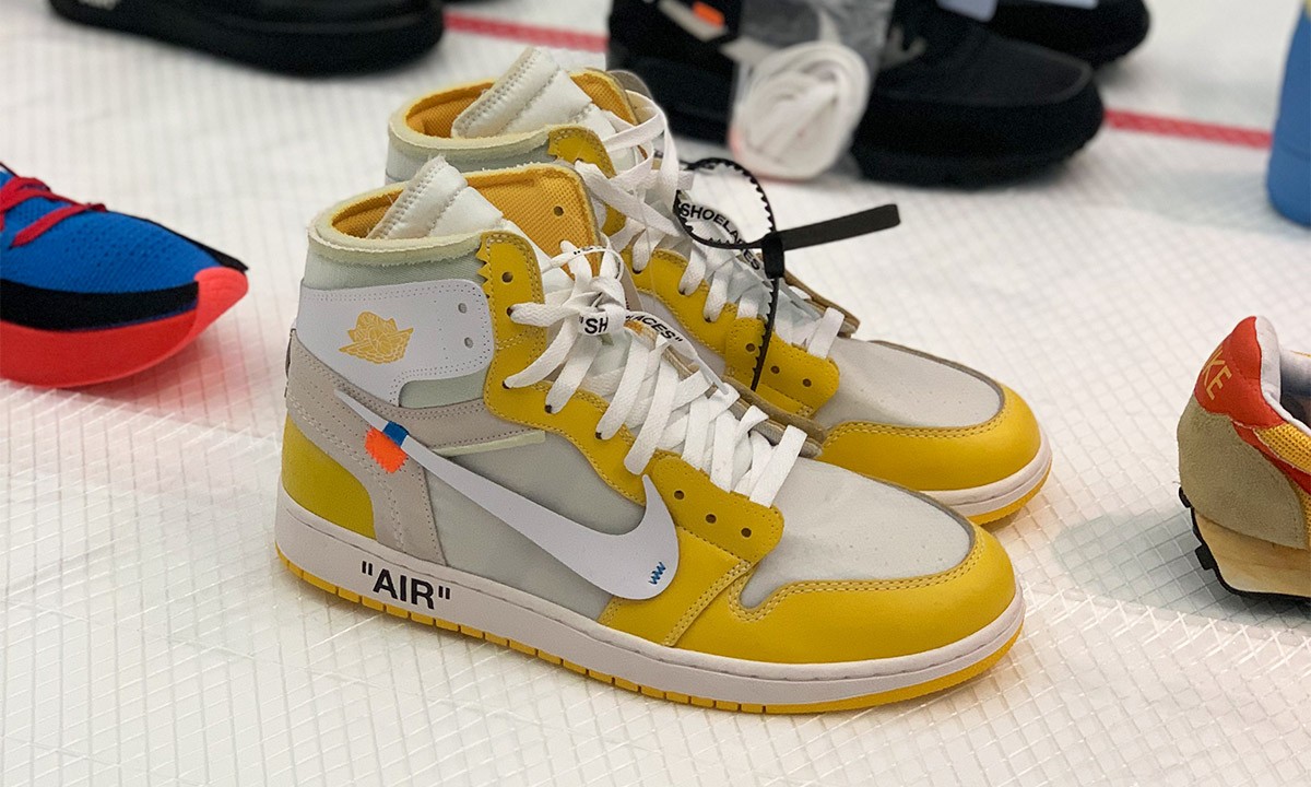 canary yellow nike shoes