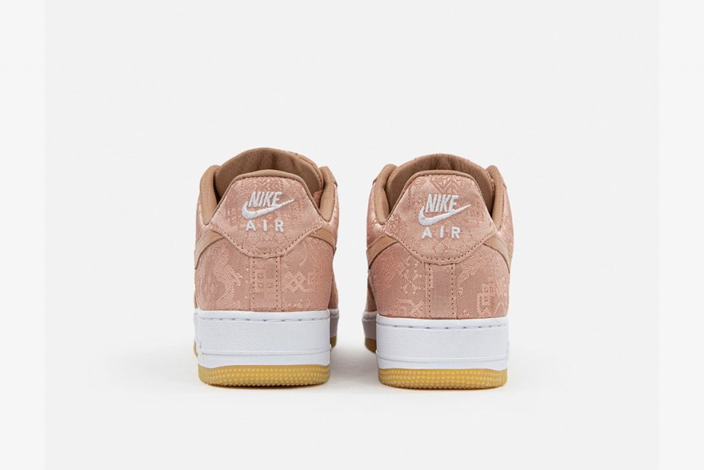 nike clot af1 rose gold