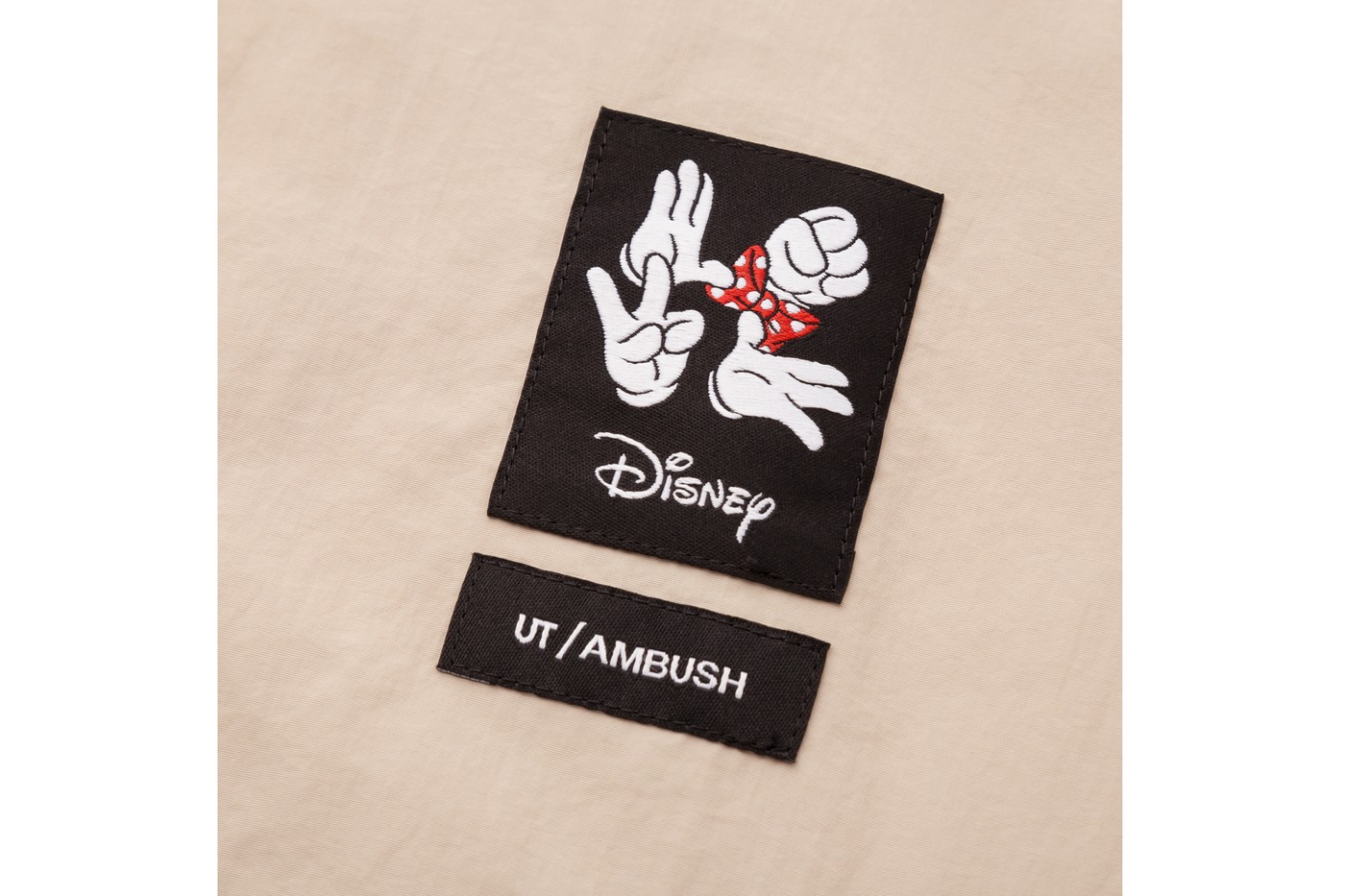Disney Minnie Mouse Plush Bag Ambush Collaboration Black