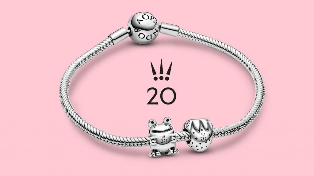 Pandora releases the Bee Charm as part of its 20th anniversary capsule