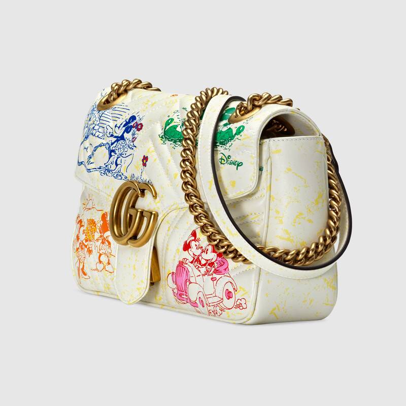 Gucci GG Shoulder Bag DISNEY X GUCCI Mickey Mouse Collaboration