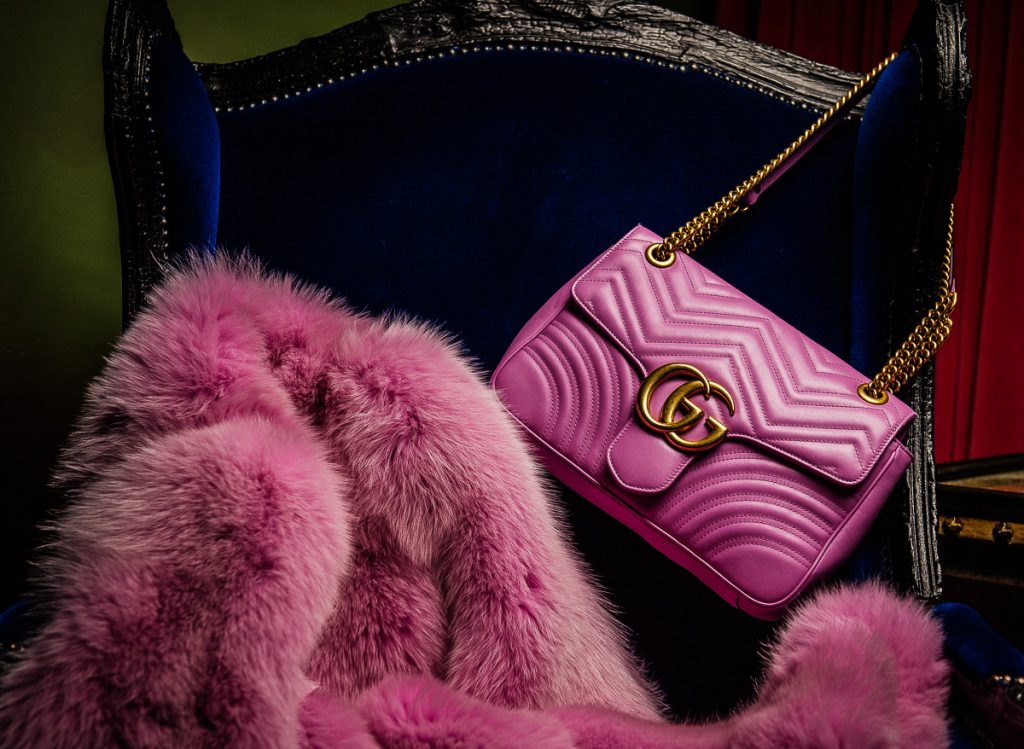 I am obsessed with this Gucci Marmont Super Mini in Dusty Pink. I mainly  purchase black handbags because they are more…