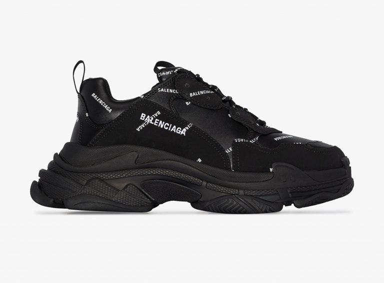 Balenciaga Updates Its Iconic Triple S Sneaker with Logo Stamps
