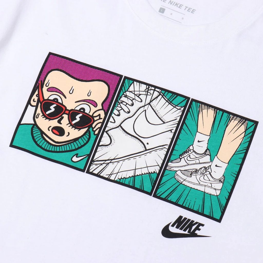 nike manga t shirt