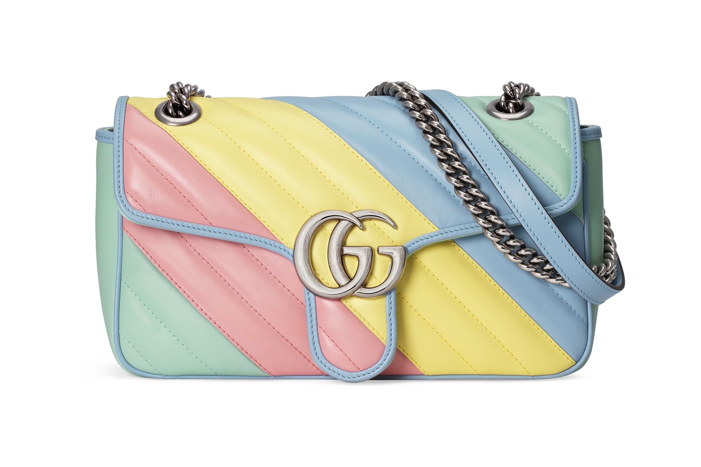 pastel blue purse