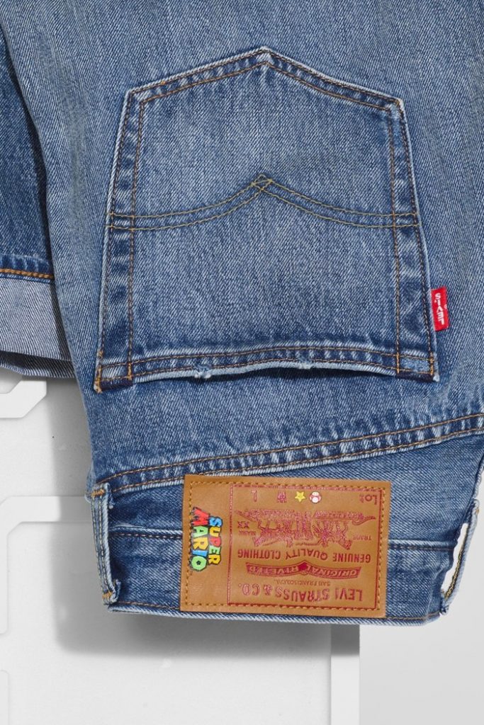 Levis & Nintendo teamed up for a Super Mario-themed collection