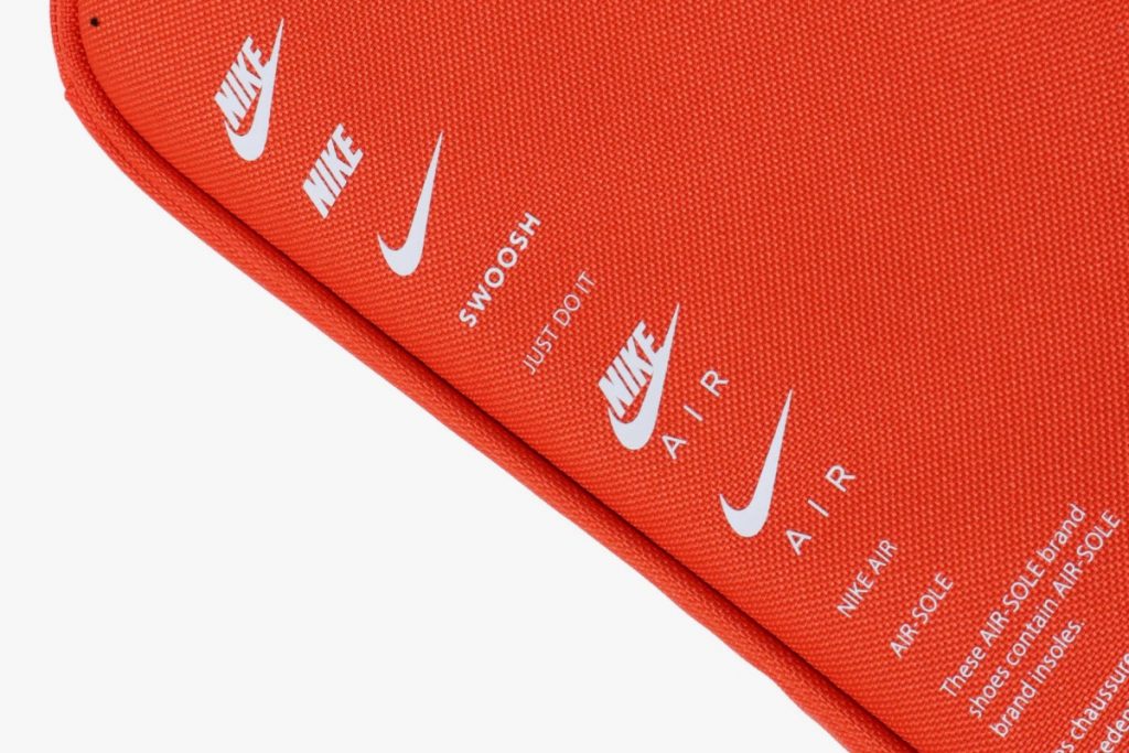 orange nike shoe box